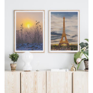 Постер в рамке "Eiffel Tower"
