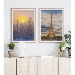 Постер в рамці "Eiffel Tower"