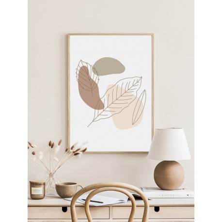 Постер в рамке "Plant Art"