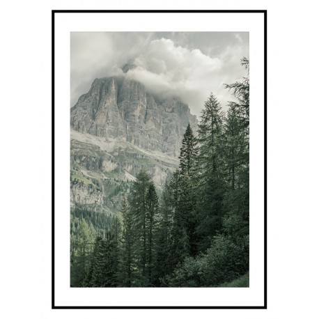 Постер в рамке "The mountains"