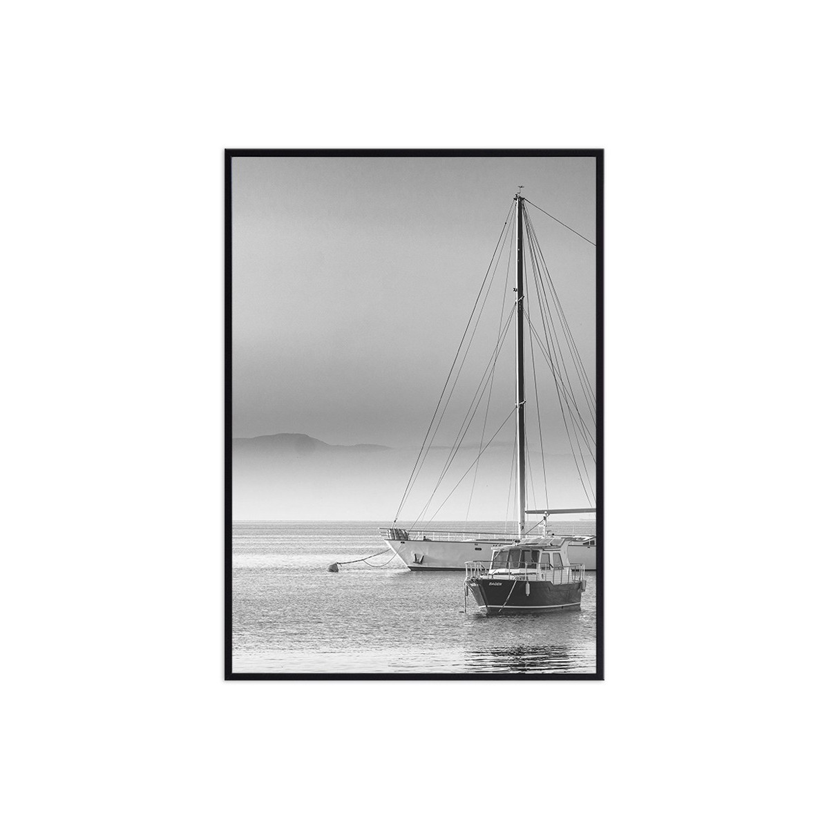 Постер в рамці "Yacht"