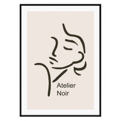 Постер в рамці "Noir"