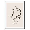 Постер в рамке "Noir"