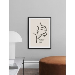 Постер в рамці "Noir"