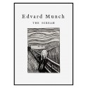 Постер в рамке "The Scream Edvard Munch"