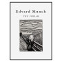 Постер в рамке "The Scream Edvard Munch"