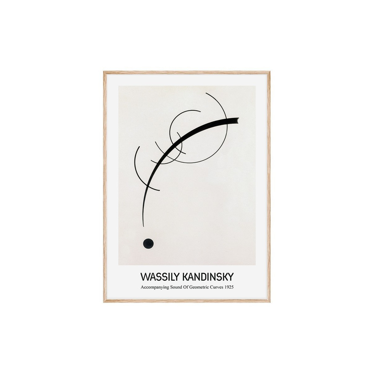 Постер в рамке "Kandinsky Art"