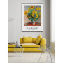 Постер в рамке "Sunflowers, 1881, Claude Monet"