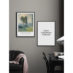 Постер в рамці "Landscape at Saint-Charles, Camille Pissarro.1891"