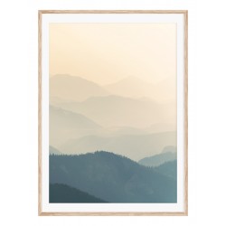 Постер в рамке "On the clouds"