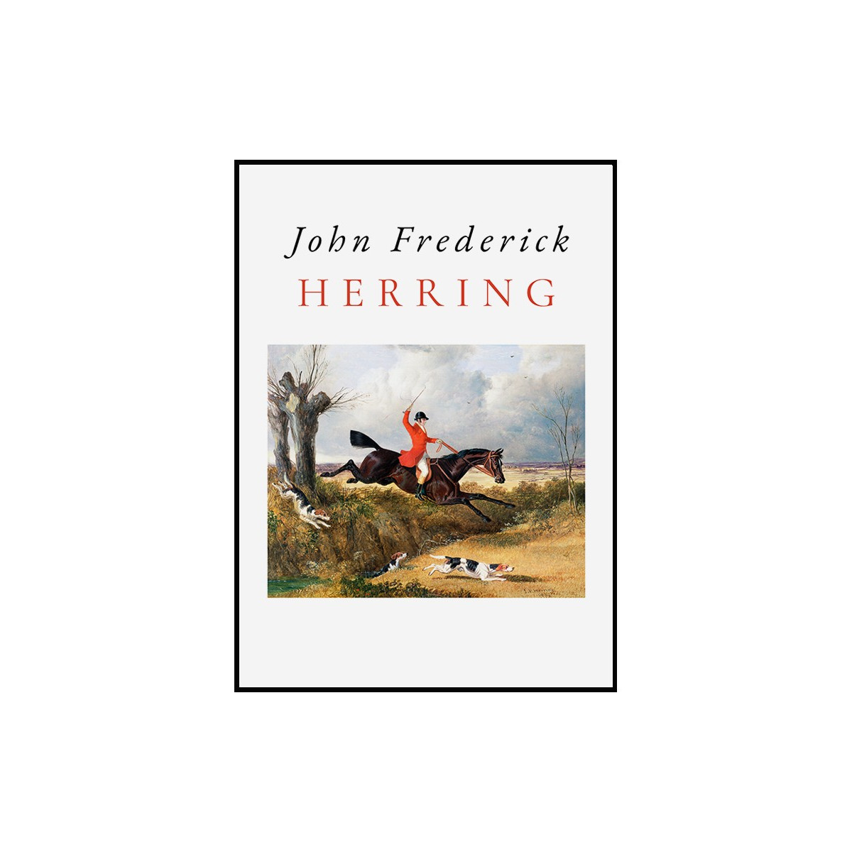 Постер в рамці "Foxhunting. John Frederick Herring Sr. 1839"