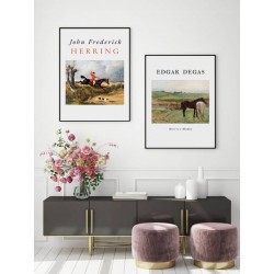 Постер в рамці "Foxhunting. John Frederick Herring Sr. 1839"