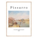 Постер в рамке "Louvre, morning. Pissarro"