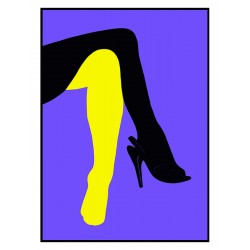 Постер в рамці "Attention"