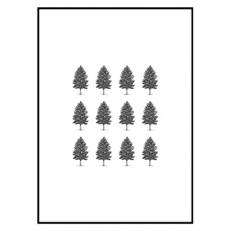 Постер в рамке "Forest"