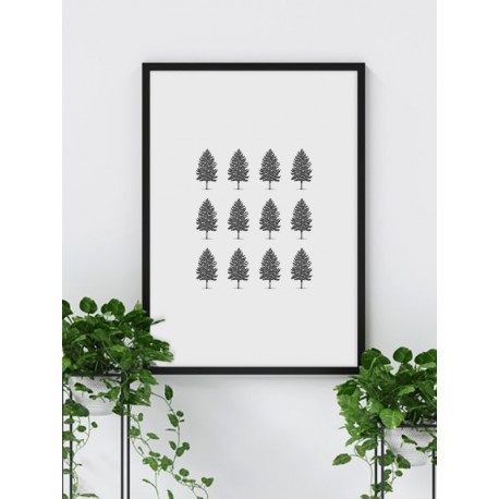 Постер в рамке "Forest"