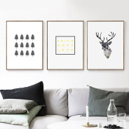 Постер в рамке "Deer"