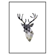 Постер в рамке "Deer"