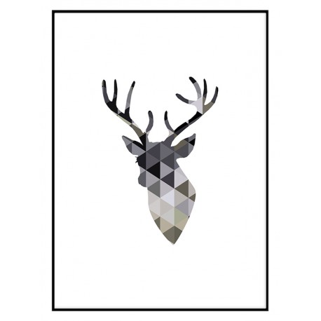 Постер в рамке "Deer"
