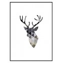 Постер в рамке "Deer"