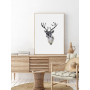 Постер в рамке "Deer"