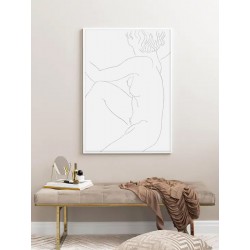 Постер в рамці "Nude"