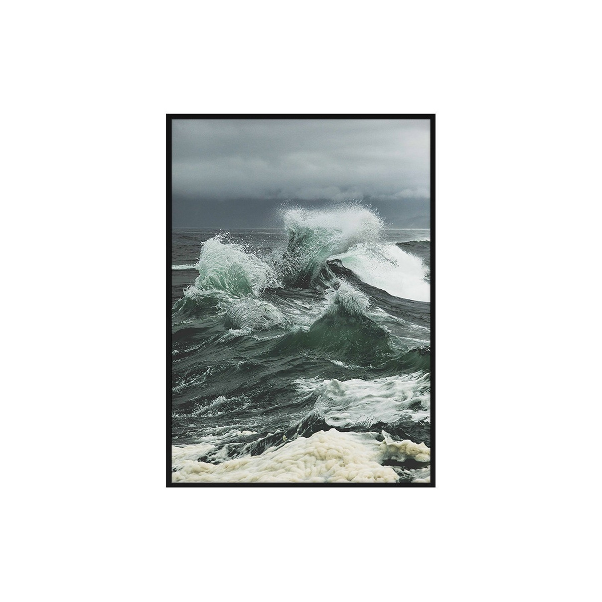 Постер в рамке "Waves"