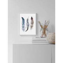 Постер "Ethnic feathers"