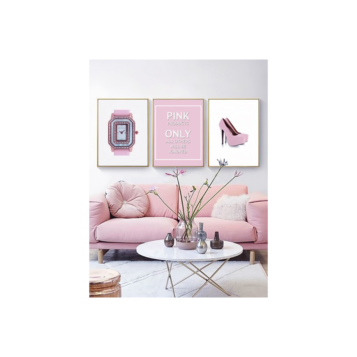 Комплект постерів "Pink"