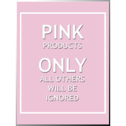 Комплект постерів "Pink"