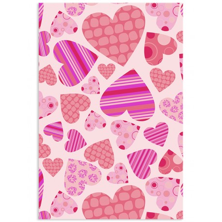 Комплект постерів "Pink love"