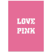 Комплект постерів "Pink love"