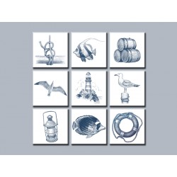 Комплект постерів "Sea"