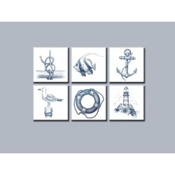 Комплект постерів "Sea"