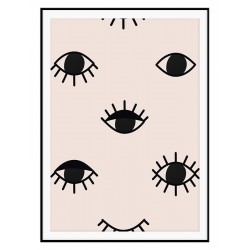 Комплект постеров в рамках "Art"