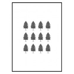 Комплект постерів в рамках "Scandi"