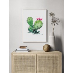 Постер в рамці "Cactus"