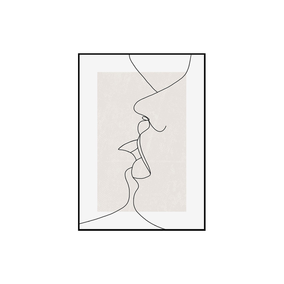 Постер в рамці "Kiss"