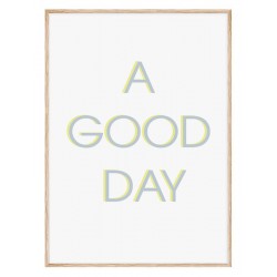 Комплект постеров в рамках "A good day"