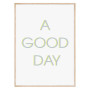 Комплект постеров в рамках "A good day"