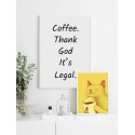 Комплект постеров в рамках "Coffee"