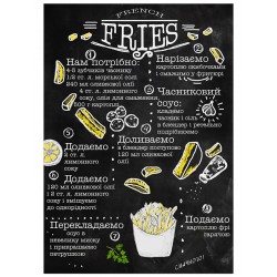 Комплект постерів "Fries"
