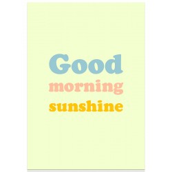 Комплект постерів "Good morning"