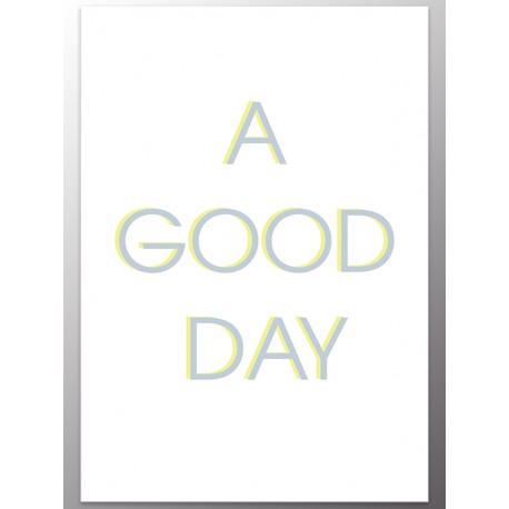 Комплект постеров "A good day"
