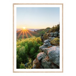 Постер в рамке "Sunrise"