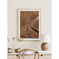 Постер в рамке "Wood"