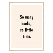 Комплект постеров в рамках "So many books"