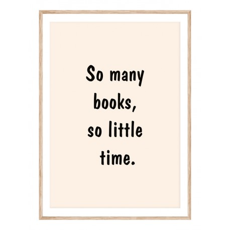 Комплект постеров в рамках "So many books"