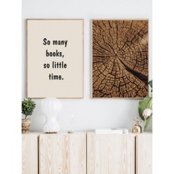 Комплект постеров в рамках "So many books"