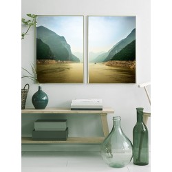 Постер в рамке "Sunny bay"